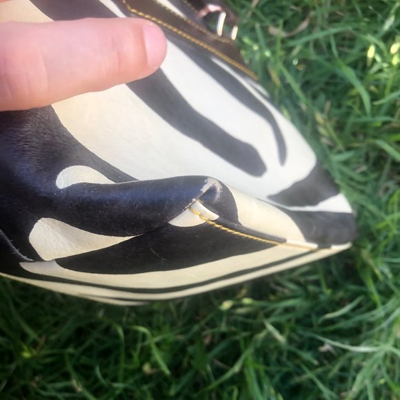 Dooney & Bourke Florentine Vacchetta Zebra - Picture 4 of 11